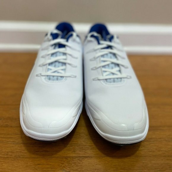 Nike React Vapor 2 Golf Spikes Cleats White Indigo Blue BV1135-102 Men\'s Size main image 4